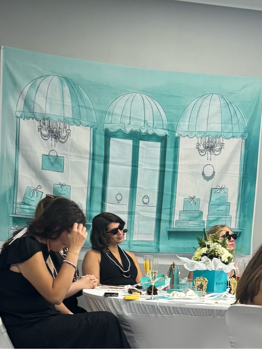 Breakfast at Tiffany’s Teal Blue Bridal Shower/Birthday Table & Wall Decor - Picture 12 of 12
